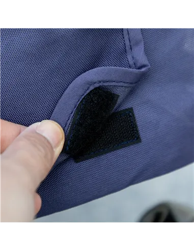 PawHut Dog Pram Dog Stroller 4 Wheels Pet Pushchair with Rolling Door, Cushion, Safety Leashes, for Small and Medium Dogs, Dark 