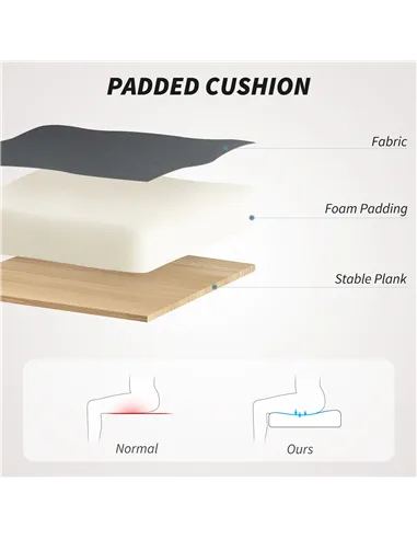 HOMCOM Breathable Mesh Office Chair, Ergonomic Swivel Computer Chair with Flip-up Armrests, Lumbar Back Support for Home/Office,