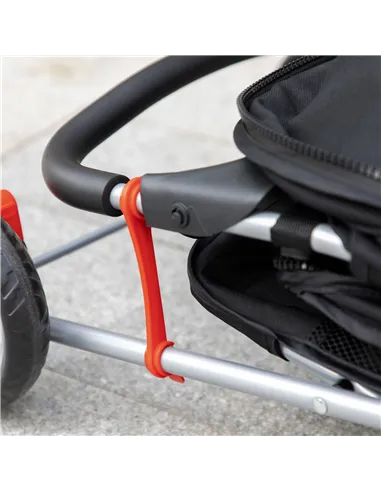 PawHut Pet Travel Stroller with Rain Cover, 3 Wheels Foldable Cat Dog Pushchair with Storage Basket and Cupholder for Small Mini