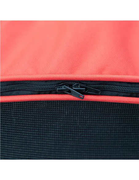 PawHut Detachable Pet Stroller with Rain Cover, 3 In 1 Cat Dog Pushchair, Foldable Carrying Bag w/ Universal Wheels, Brake, Cano