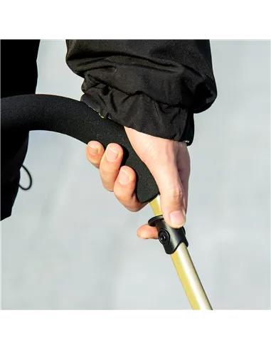 PawHut Detachable Pet Stroller with Rain Cover, 3 In 1 Cat Dog Pushchair, Foldable Carrying Bag w/ Universal Wheels, Brake, Cano