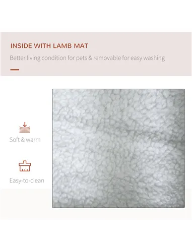 PawHut Oxford Fabric Folding Pet Carrier Bag Grey