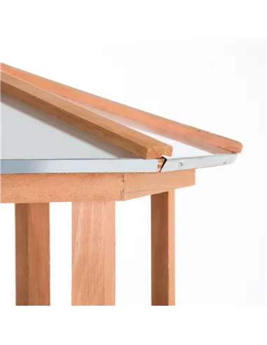 PawHut Wooden Bird Table for the garden Feeding Station, 153Hcm