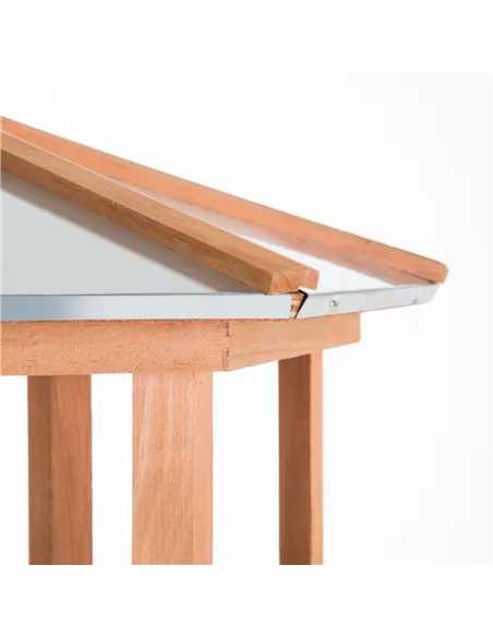 PawHut Wooden Bird Table for the garden Feeding Station, 153Hcm