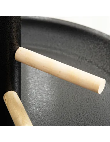 PawHut Metal Bird Table Play Stand, Bird Feeder Station Parrot Perch with Four Wheels Feeding Bowls Round Tray