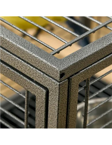 PawHut Parrot Cage, Travel Carry Pet Bird Cage, with Metal Handle