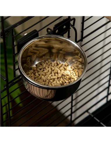 PawHut 1.53(m) Bird Cage, Pet Viary, Feeding Stand, with Wheels, Perch