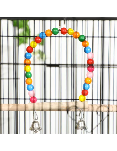 PawHut Large Bird Cage Budgie Cage with Stand, Toys, Wheels, Accessories, Storage Shelf for Canaries, Finches, Lovebirds, Parake