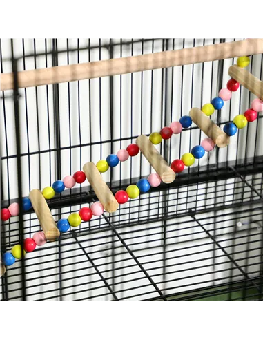 PawHut Large Bird Cage Budgie Cage with Stand, Toys, Wheels, Accessories, Storage Shelf for Canaries, Finches, Lovebirds, Parake