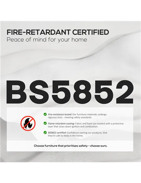 HOMCOM Armless Office Chair No Wheels, Linen Fabric Criss Cross Legged Desk Chair with Wide Seat, Thick Padding, Tilt Function, 