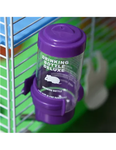 PawHut 5 Tier Hamster Cage Carrier Habitat w/ Exercise Wheels, Tunnel, Green