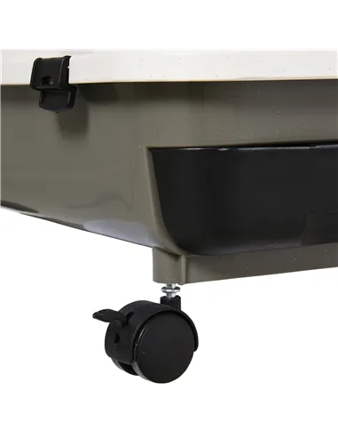 PawHut Small Animal Guinea Pigs Hutches Steel Wire Rabbit Cage Pet Play House  W/ Waste Tray Black