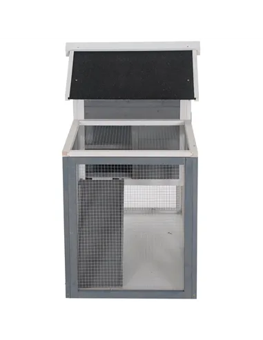 PawHut 2 Tier Wooden Guinea Pigs Hutches Guinea Pig Cage Rabbit Cage Pull Out Tray W/ Ramp 122 x 62.6 x 92 cm