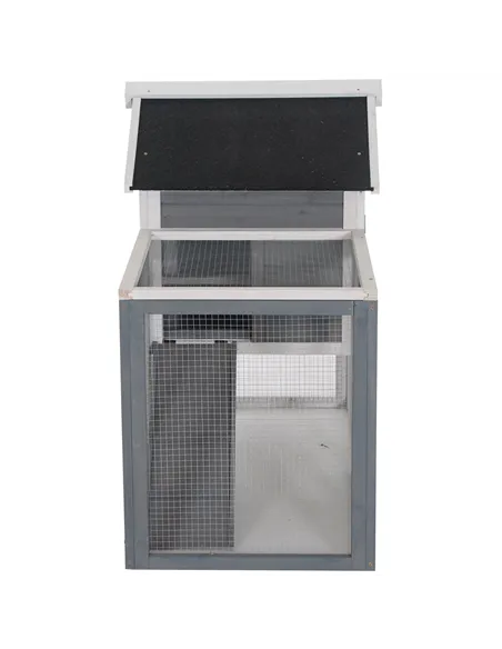 PawHut 2 Tier Wooden Guinea Pigs Hutches Guinea Pig Cage Rabbit Cage Pull Out Tray W/ Ramp 122 x 62.6 x 92 cm