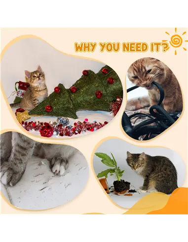 PawHut 70cm Height Cat Post Tree Scratching Barrel Sisal Activity Center Condo Kitten Bed Scratcher Climbing Climber Play House 