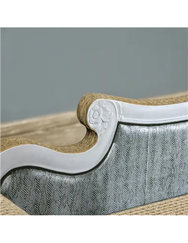 PawHut Cat Scratching Board Cardboard Cat Scratchers Lounger, 60 x 29 x 26.5cm