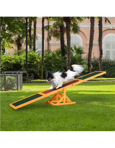 PawHut Pet Obedience Training Seesaw For Dog Agility