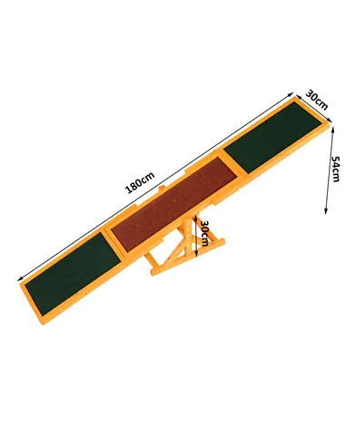 PawHut Pet Obedience Training Seesaw For Dog Agility