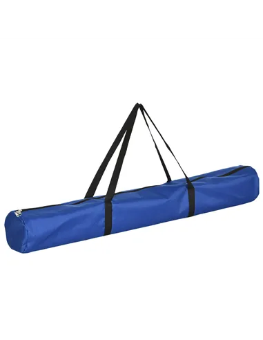 PawHut Dog Agility Equipment Training Adjustable Obstacle Course Set with 6 Weaves Poles Storage Bag for Pet Outdoor Games Exerc