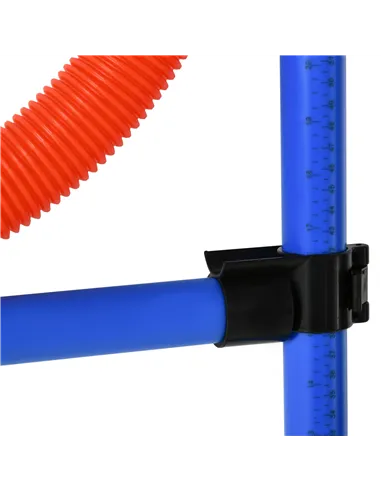 PawHut Pet Agility Training Equipment Dog Play Run Jump Obedience Training Set Adjustable (Pole + Hoop + Hurdle)