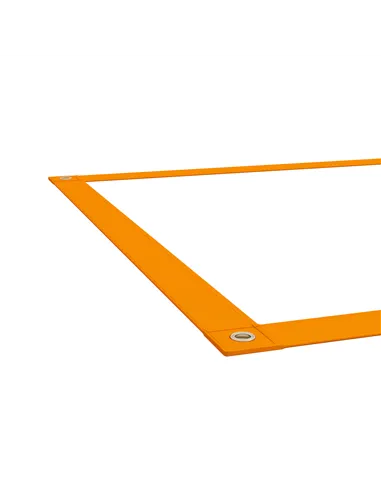 PawHut Dog Agility Training Equipment with Weave Poles, Jump Ring, Pause Box, Adjustable Hurdle, Carry Bag, Orange