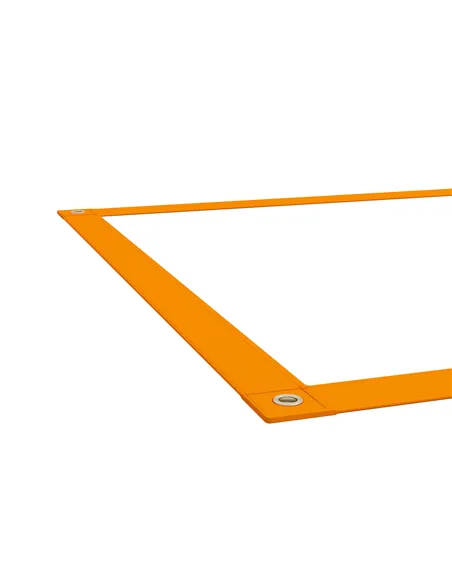 PawHut Dog Agility Training Equipment with Weave Poles, Jump Ring, Pause Box, Adjustable Hurdle, Carry Bag, Orange