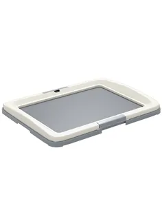 PawHut Dog Toilet Tray for Training Dogs, Dog Litter Tray for Indoor, Outdoor, 63 x 49 x 6cm