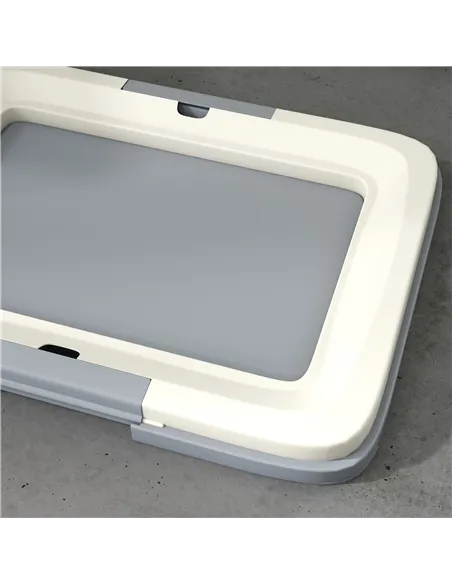 PawHut Dog Toilet Tray for Training Dogs, Dog Litter Tray for Indoor, Outdoor, 47 x 34 x 6cm