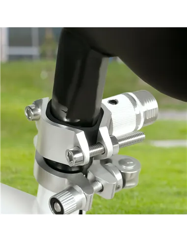 PawHut Dog Lead for Bicycle, Dog Leash for Cycling, Training, Jogging, Black