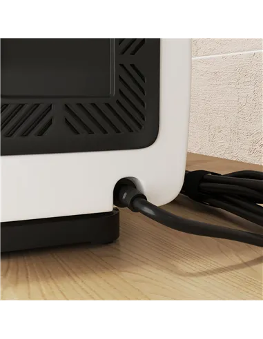 PawHut 2200W Dog Hair Dryer with Auto Adjustable Temperature & Airflow, 3 Nozzles, Digital Screen, for Dogs Cats, White