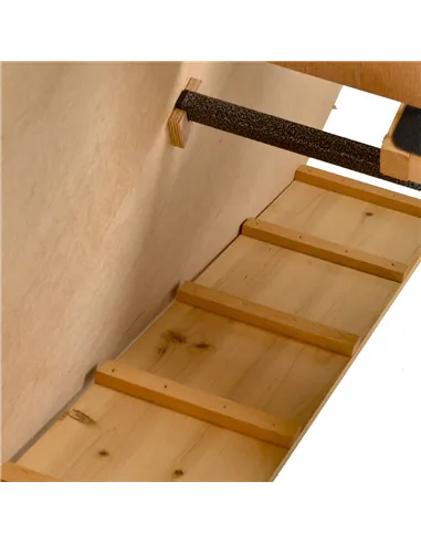 PawHut Wood-metal Guinea Pigs Hutches Elevated Pet House Outdoor 89.5 x 45 x 81cm