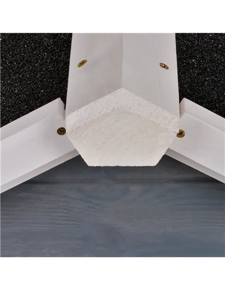 PawHut Guinea Pigs Hutches Wood Bunny Cage for Outdoor Indoor w/ Pull Out Tray Run Box Ramp