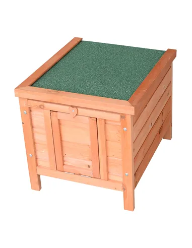 PawHut 20" Wooden Guinea Pigs Hutches-Fir Wood