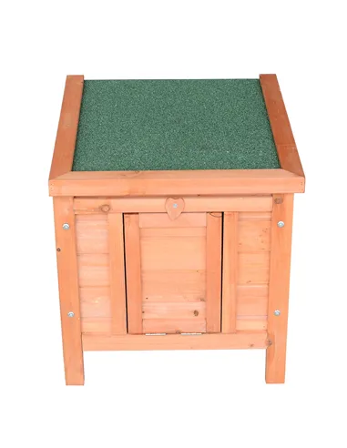 PawHut 20" Wooden Guinea Pigs Hutches-Fir Wood