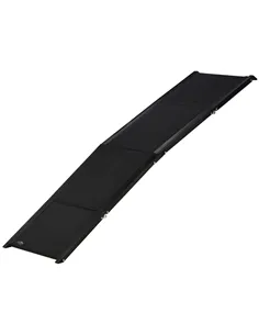 PawHut Folding Dog Ramp for Car, Portable Pet Ramp, with Non-Slip Surface, Aluminium Alloy Frame, for XL Dogs
