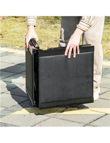 PawHut Folding Dog Ramp for Car, Portable Pet Ramp, with Non-Slip Surface, Aluminium Alloy Frame, for XL Dogs