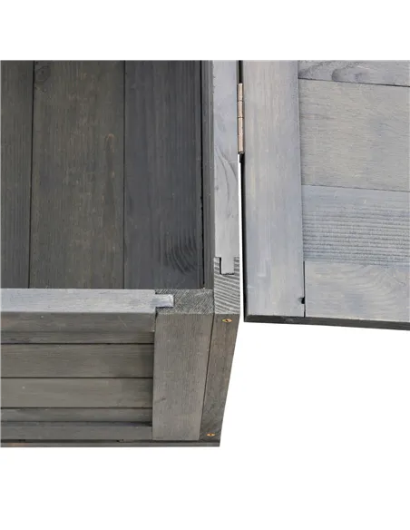 PawHut Tortoise House, Small Reptile Wooden House, with Mesh Roofs, Side Panels, for Turtles, Lizards, Geckos and Snakes