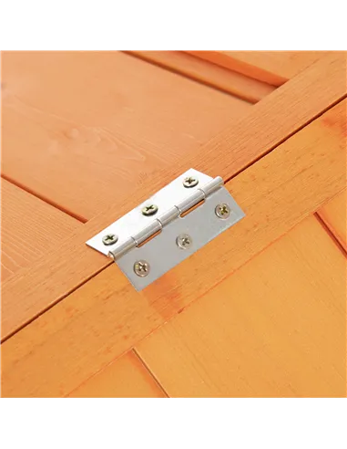 PawHut Wooden Chicken Coop with Nesting Box, Openable Roof, for 4-8 Chickens