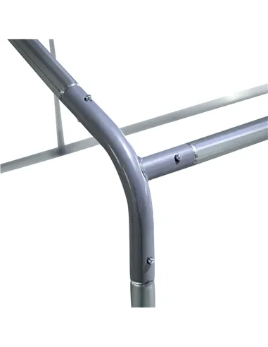 PawHut Walk In Chicken Run Chicken Coop with Roof Outdoor for 10-12 Chickens, Hen House, Duck Pen, 2.8 x 3.8 x 2 m