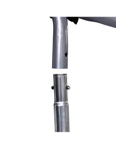 PawHut Large Chicken Coop, Galvanised Walk In Chicken Coop Hen House w/ Water-Resist Cover, 3 x 1.7 x 1.9m