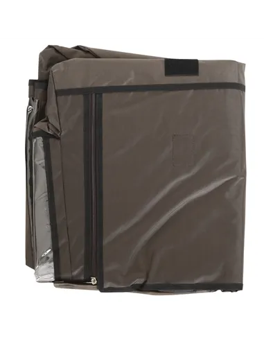 PawHut Rabbit Hutch Cover, Water-Resistant Pets Cage Protector, Breathable Guinea Pig Cage Cover - Brown