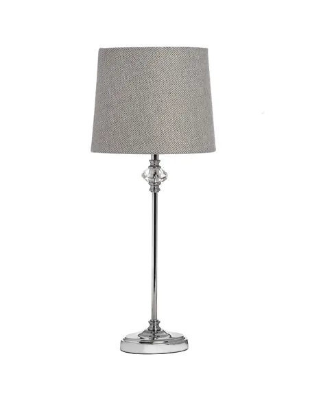 Hill Interiors Florence Chrome Table Lamp 17589