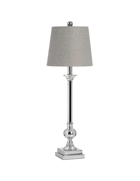 Hill Interiors Milan Chrome Table Lamp 17590