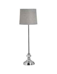Hill Interiors Genoa Chrome Table Lamp 17595