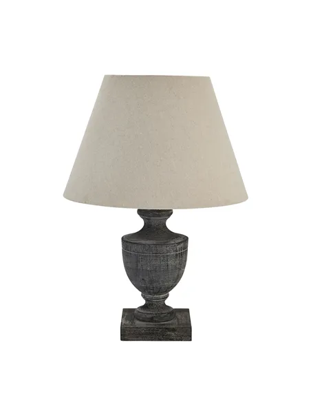 Hill Interiors Incia Urn Wooden Table Lamp 21283