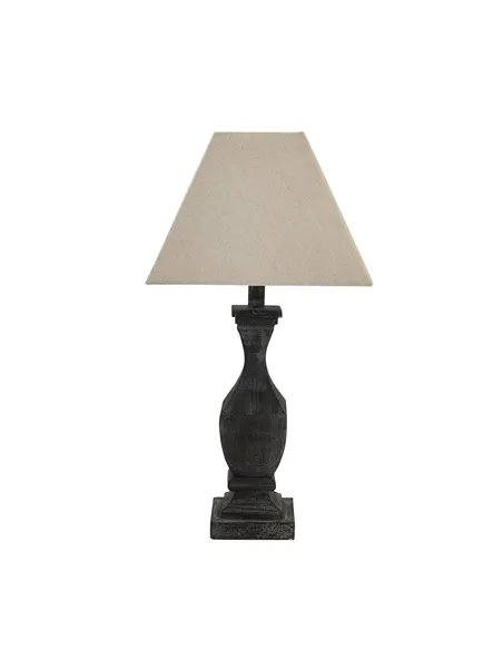 Hill Interiors Incia Fluted Wooden Table Lamp 21284