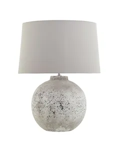 Hill Interiors Tiber Large Stone Ceramic Lamp 23029