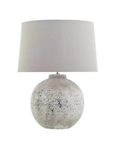 Hill Interiors Tiber Large Stone Ceramic Lamp 23029