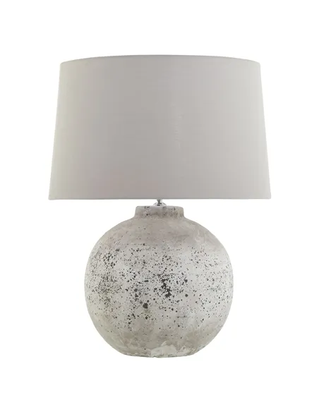 Hill Interiors Tiber Large Stone Ceramic Lamp 23029