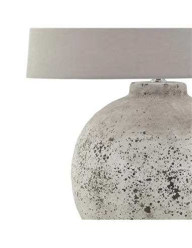 Hill Interiors Tiber Large Stone Ceramic Lamp 23029
